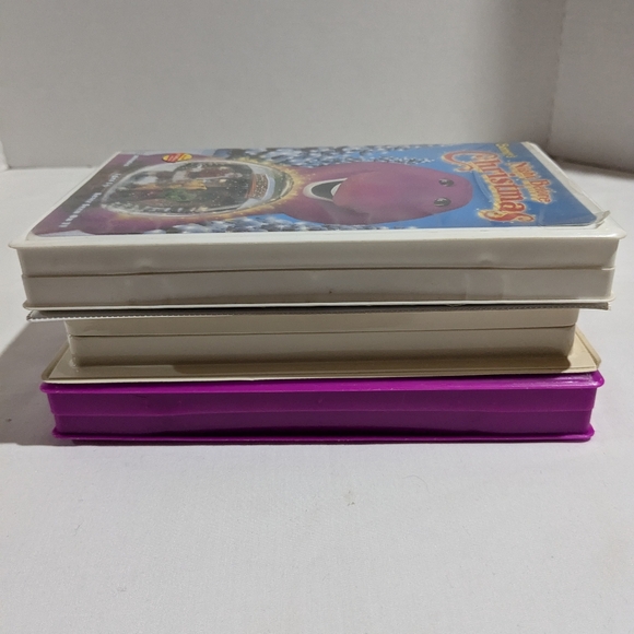 Barney VHS Lot Of 3 tested and works Best Manners, Barney Songs, Christmas - Picture 15 of 16